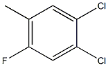 1,2-Dichloro-4-fluoro-5-Methylbenzene Structure