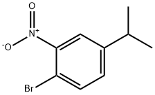 1-BroMo-4-isopropyl-2-nitrobenzene Structure