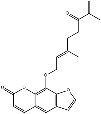 9-[[(2E)-3,7-二甲基-6-氧代-2,7-辛二烯基]氧基]-7H-呋喃并[3,2-G][1]苯并吡喃-7-酮
