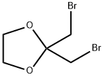 2,2-BIS(BROMOMETHYL)-1,3-DIOXOLANE, 20599-01-3, 结构式