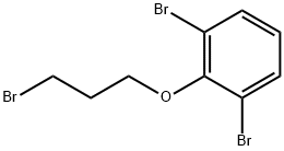 1,3-二溴-2-(3-溴丙氧基)苯 结构式