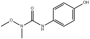 3-(4-羟基苯基)-1-甲氧基-1-甲基脲,20680-06-2,结构式