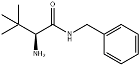 (2S)-2-AMINO-3,3-DIMETHYL-N-(PHENYLMETHYL)-BUTANAMIDE, 207121-91-3, 结构式