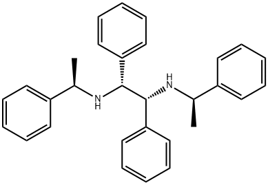 1R,2R-bis[(1R)-1-phenylethyl]-1,2-diphenyl-1,2-EthanediaMine 结构式