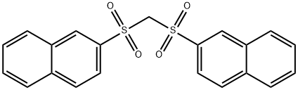 BIS(2-NAPHTHYLSULFONYL)METHANE,209464-70-0,结构式