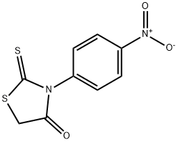 3-(4-Nitrophenyl)-2-thioxo-4-thiazolidinone, 95% Structure