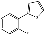 Thiophene, 2-(2-fluorophenyl)- Struktur