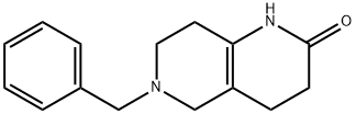 6-苯甲基-3,4,5,6,7,8-六氢-1,6-二氮杂萘-2(1H)-酮, 210539-03-0, 结构式