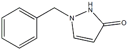 1-苄基-1H-吡唑-3(2H)-酮,21074-40-8,结构式