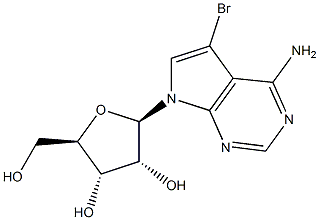 bromotubercidin Struktur