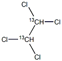 1,1,2,2-Tetrachloroethane-13C2 化学構造式