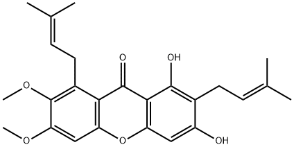 Cowaxanthone B Structure