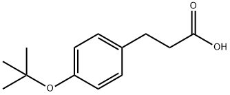 3-(4-(tert-Butoxy)phenyl)propanoic acid Structure