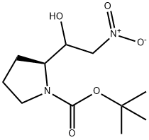 tert-부틸2-(1-히드록시-2-니트로에틸)피롤리딘-1-카르복실레이트