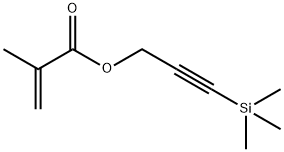 3-TRIMETHYLSILYLPROPARGYLMETHACRYLATE, 95% 化学構造式
