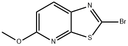 2-溴-5-甲氧基噻唑并[5,4-B]吡啶,214337-35-6,结构式