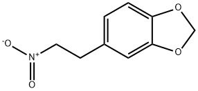 5-(2-硝基乙基)-苯并[1,3]1,3-二氧杂环戊烯 结构式