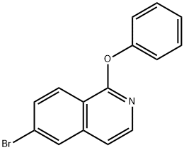 6-BroMo-1-phenoxyisoquinoline Struktur