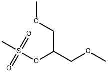 1,3-diMethoxypropan-2-yl Methanesulfonate Struktur
