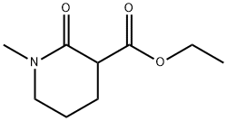 Ethyl 1-Methyl-2-oxopiperidine-3-carboxylate Struktur