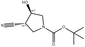 trans-1-Boc-3-cyano-4-hydroxypyrrolidine|REL-叔丁基(3R,4R)-3-氰基-4-羟基吡咯烷-1-羧酸