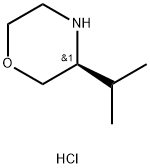 (S)-3-IsopropylMorpholine HCl Structure