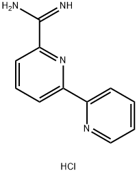 2,2'-联吡啶]-6-甲脒盐酸盐 结构式