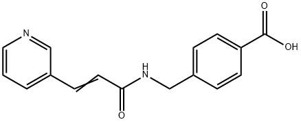 (E)-4-((3-(pyridin-3-yl)acrylaMido)Methyl)benzoic acid|4-[N-(吡啶-3)-丙烯酰氨甲基]苯甲酸