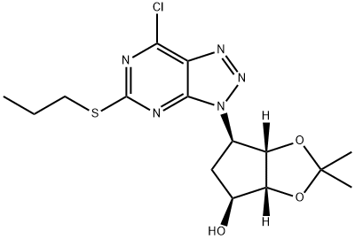 220241-61-2 (3AR,4S,6R,6AS)-6-[7-氯-5-(丙硫基)-3H-1,2,3-三氮唑并[4,5-D]嘧啶-3-基]四氢-2,2-二甲基-4H-环戊烯并-1,3-二恶茂-4-醇
