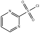 PYRIMIDINE-2-SULFONYL CHLORIDE 化学構造式