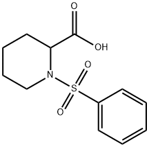 1-(苯磺酰基)哌啶-2-羧酸,223562-03-6,结构式
