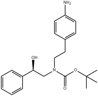 (N-tert-Butoxycarbonyl-N-[(1'R)-hydroxy-1-phenyl)ethyl])-4-aMinophenylethylaMine|米拉贝隆中间体4