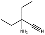 2-amino-2-ethylbutanenitrile 化学構造式