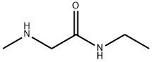 N-ethyl-2-(methylamino)acetamide Struktur