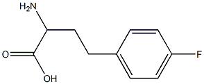 4-Fluoro-DL-hoMophenylalanine Structure
