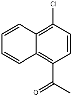 4-Chloro-1-naphthalene Ethanone Struktur