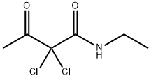 2,2-Dichloro-N-ethylacetoacetaMide Struktur
