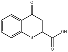 4-OXOTHIOCHROMANE-2-CARBOXYLIC ACID, 226924-15-8, 结构式