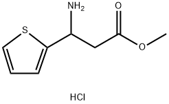 Methyl 3-aMino-3-(thiophen-2-yl)propanoate hydrochloride|METHYL 3-AMINO-3-(THIOPHEN-2-YL)PROPANOATE HYDROCHLORIDE