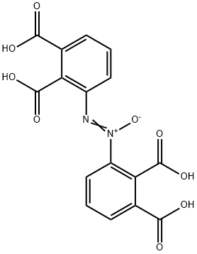 Phthalic acid, 3,3'-azoxydi- (8CI) Struktur