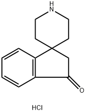 スピロ[インデン-1,4'-ピペリジン]-3(2H)-オン塩酸塩 化学構造式