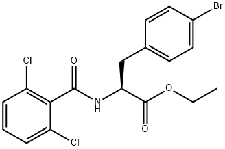 (S)-에틸2-(2,6-디클로로벤자미도)-3-(4-브로모페닐)프로파노에이트