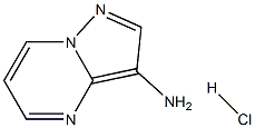 吡唑并[1,5-a]吡啶-3-胺盐酸盐, 232600-78-1, 结构式