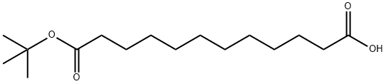 十二烷基二酸单叔丁酯, 234081-98-2, 结构式