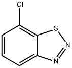 7-chloro-1,2,3-benzothiadiazole Struktur