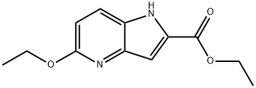 Ethyl 5-Ethoxy-1H-pyrrolo[3,2-b]pyridine-2-carboxylate Structure