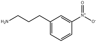 3-Nitro-benzenepropanaMine Struktur