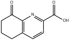 8-氧代-5,6,7,8-四氢喹啉-2-羧酸, 238755-39-0, 结构式