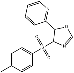5-(pyridin-2-yl)-4-tosyl-4,5-dihydrooxazole Struktur