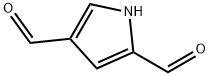 2,4-二甲酰基吡咯,23999-91-9,结构式